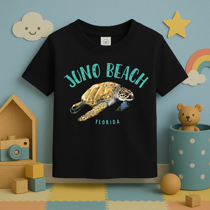 Juno Beach Florida Sea Turtle Design Toddler T-Shirt