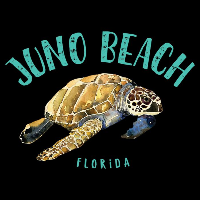 Juno Beach Florida Sea Turtle Design Toddler T-Shirt