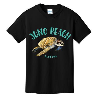 Juno Beach Florida Sea Turtle Design Kids T-Shirt