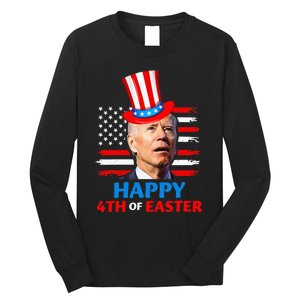 Joe Biden Funn 4th Of July Happy 4th Of Easter Confuse Long Sleeve Shirt