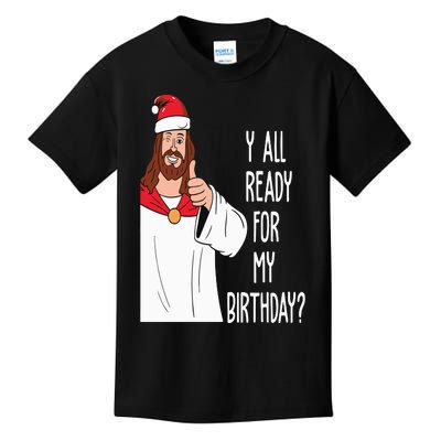 Jesus Birthday Funny Christmas Kids T-Shirt