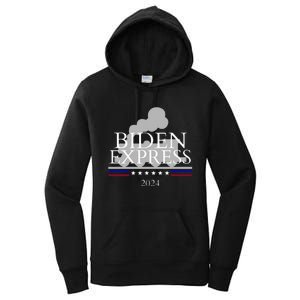 Joe Biden for President 2024 Biden Express 2024 Women's Pullover Hoodie