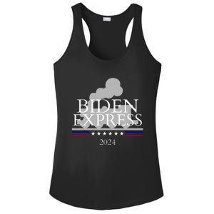 Joe Biden for President 2024 Biden Express 2024 Ladies PosiCharge Competitor Racerback Tank