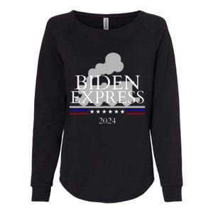 Joe Biden for President 2024 Biden Express 2024 Womens California Wash Sweatshirt