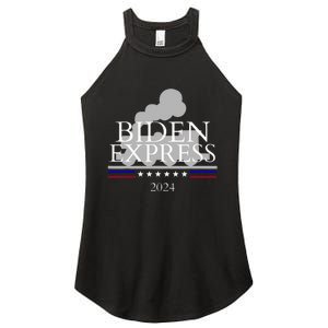 Joe Biden for President 2024 Biden Express 2024 Women's Perfect Tri Rocker Tank