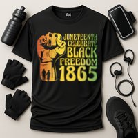 Juneteenth Black Freedom Day 1865 Cooling Performance Crew T-Shirt