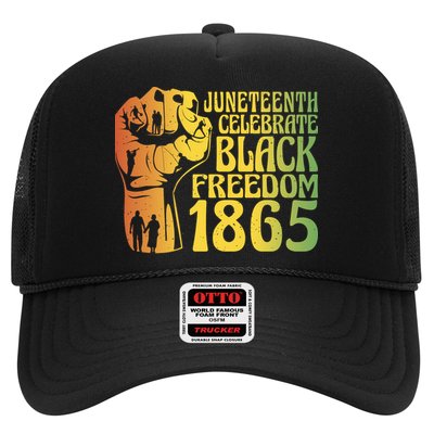 Juneteenth Black Freedom Day 1865 Trucker Hat