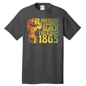 Juneteenth Black Freedom Day 1865 Tall T-Shirt