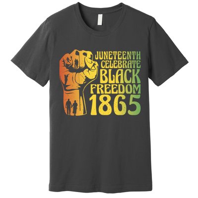 Juneteenth Black Freedom Day 1865 Premium T-Shirt