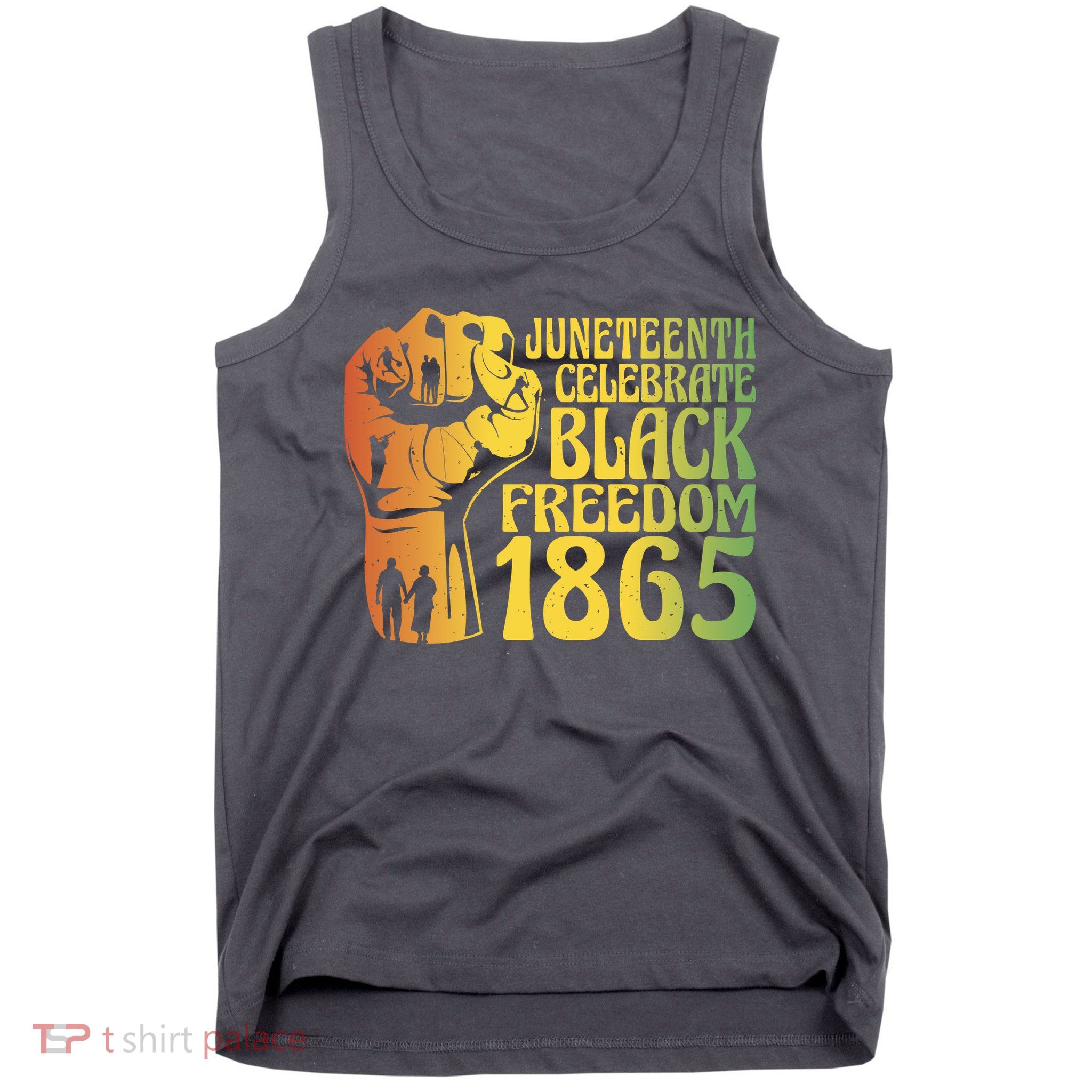 Juneteenth Black Freedom Day 1865 Tank Top