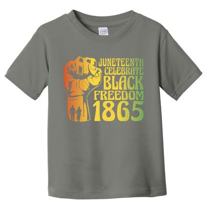 Juneteenth Black Freedom Day 1865 Toddler T-Shirt