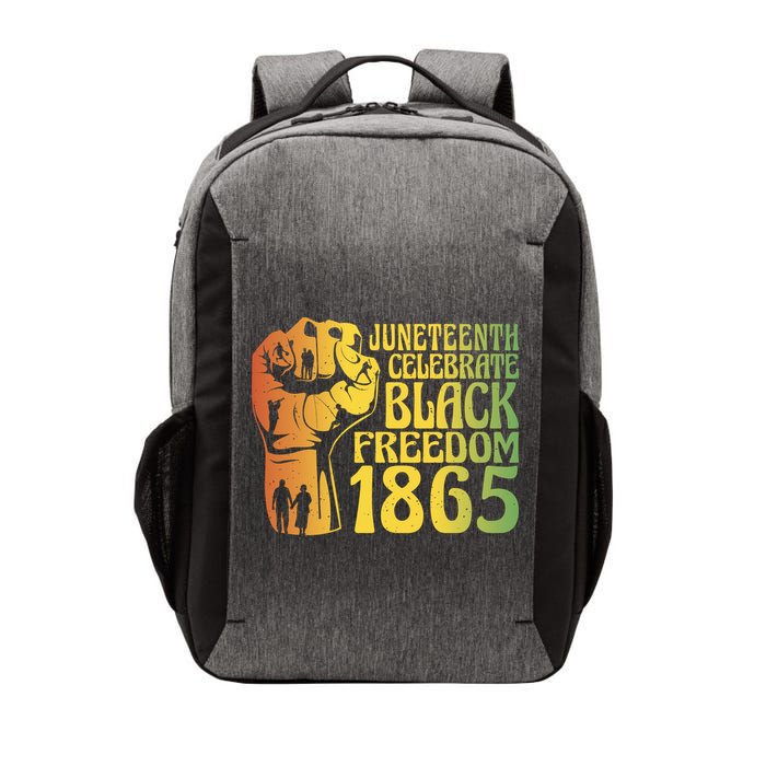 Juneteenth Black Freedom Day 1865 Vector Backpack