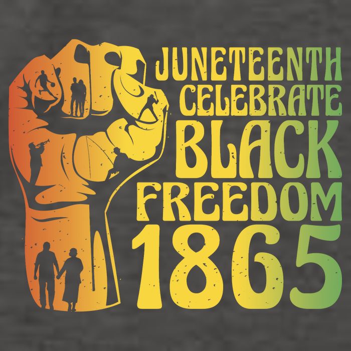 Juneteenth Black Freedom Day 1865 Vector Backpack