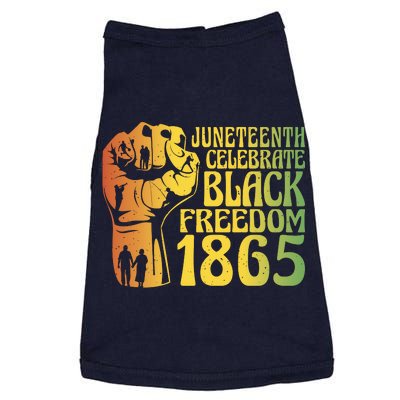 Juneteenth Black Freedom Day 1865 Doggie Tank