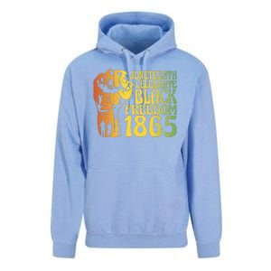 Juneteenth Black Freedom Day 1865 Unisex Surf Hoodie