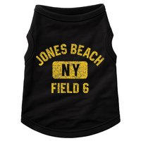 Jones Beach Field 6 Ny Gym Style Distressed Amber Print Doggie Tank