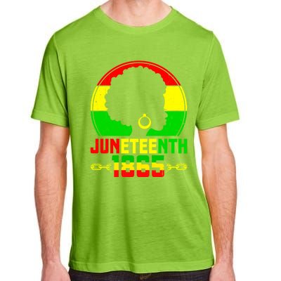 Juneteenth Black Freedom 1865 Black History Month Pride Great Gift Adult ChromaSoft Performance T-Shirt