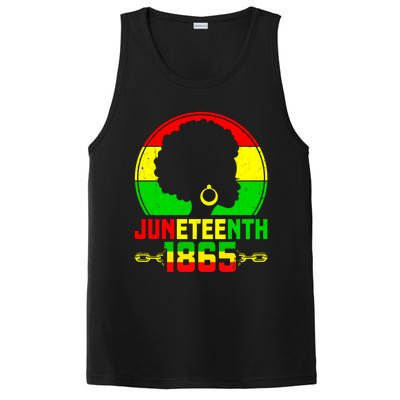 Juneteenth Black Freedom 1865 Black History Month Pride Great Gift PosiCharge Competitor Tank