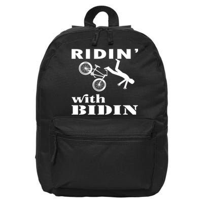 Joe Biden Falling, Funny Riding With Biden 16 in Basic Backpack