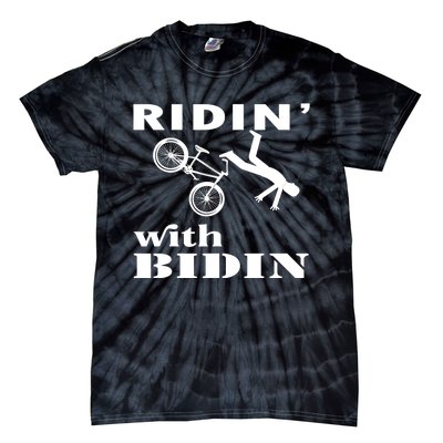 Joe Biden Falling, Funny Riding With Biden Tie-Dye T-Shirt