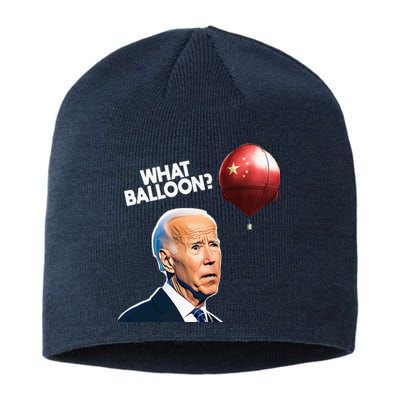 Joe Biden Funny Chinese Spy Balloon What Balloon Sustainable Beanie