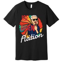 Joe Biden Flation Funny Ice Cream Anti Biden Premium T-Shirt