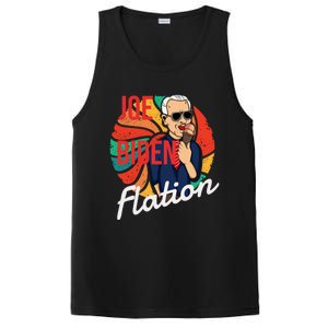 Joe Biden Flation Funny Ice Cream Anti Biden PosiCharge Competitor Tank