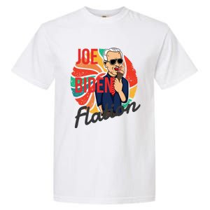 Joe Biden Flation Funny Ice Cream Anti Biden Garment-Dyed Heavyweight T-Shirt