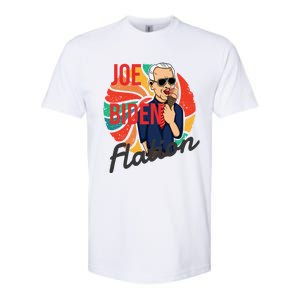 Joe Biden Flation Funny Ice Cream Anti Biden Softstyle CVC T-Shirt