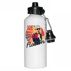 Joe Biden Flation Funny Ice Cream Anti Biden Aluminum Water Bottle