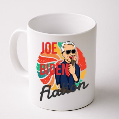 Joe Biden Flation Funny Ice Cream Anti Biden Coffee Mug