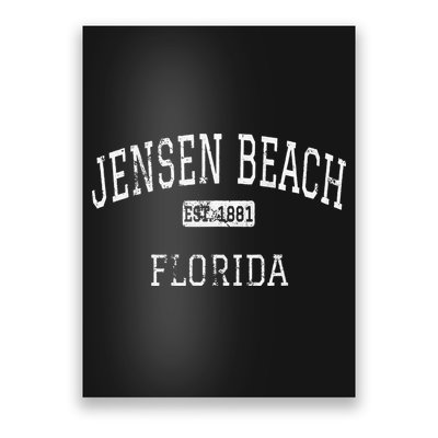Jensen Beach Florida Fl Vintage Poster