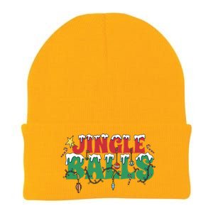 Jingle Balls Funny Christmas Holiday Knit Cap Winter Beanie