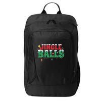 Jingle Balls Funny Christmas Holiday City Backpack