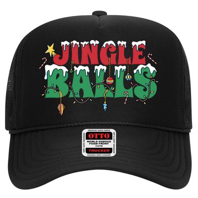 Jingle Balls Funny Christmas Holiday Trucker Hat