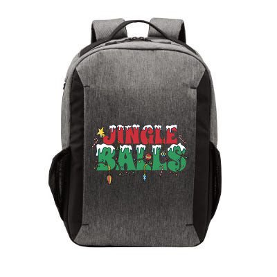 Jingle Balls Funny Christmas Holiday Vector Backpack