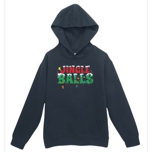 Jingle Balls Funny Christmas Holiday Urban Pullover Hoodie