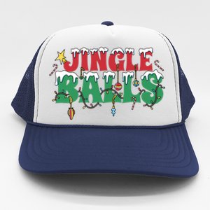 Jingle Balls Funny Christmas Holiday Trucker Hat