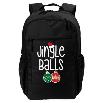 Jingle Balls Festive Christmas Holiday Backpack