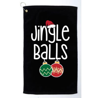 Jingle Balls Festive Christmas Holiday Golf Towel