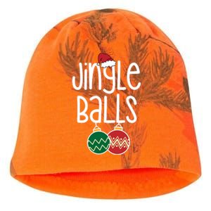 Jingle Balls Festive Christmas Holiday Kati - Camo Knit Beanie