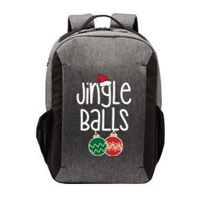 Jingle Balls Festive Christmas Holiday Vector Backpack