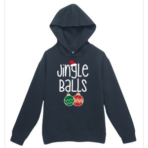 Jingle Balls Festive Christmas Holiday Urban Pullover Hoodie