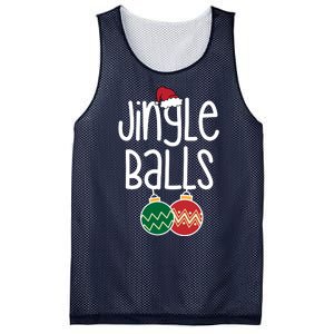 Jingle Balls Festive Christmas Holiday Mesh Reversible Basketball Jersey Tank