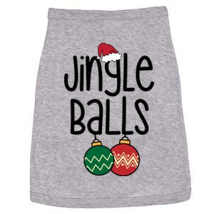 Jingle Balls Festive Christmas Holiday Doggie Tank