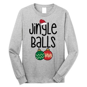 Jingle Balls Festive Christmas Holiday Long Sleeve Shirt