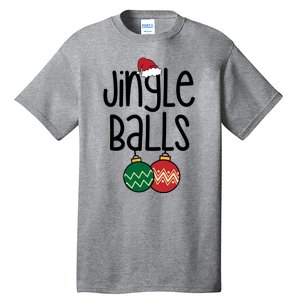 Jingle Balls Festive Christmas Holiday Tall T-Shirt