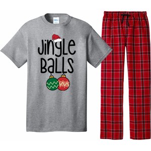 Jingle Balls Festive Christmas Holiday Pajama Set