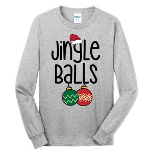 Jingle Balls Festive Christmas Holiday Tall Long Sleeve T-Shirt