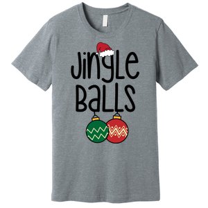 Jingle Balls Festive Christmas Holiday Premium T-Shirt